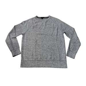 Banana Republic Men Sweater Gray Pullover Crew Neck Adult Casual Knit Sz:M